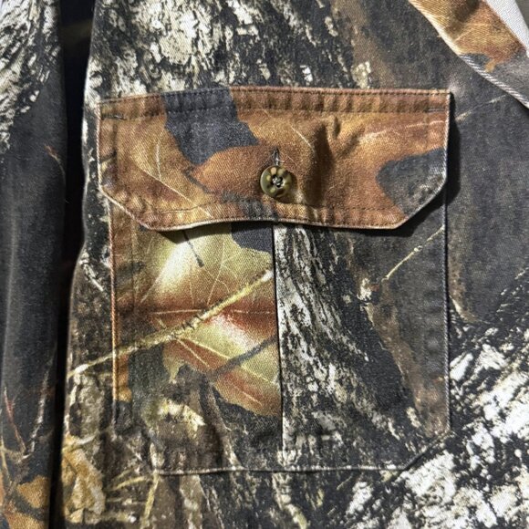 Vintage 90s Mossy Oak Break Up Camo Explorer Shirt – Men’s M - Picture 7 of 8